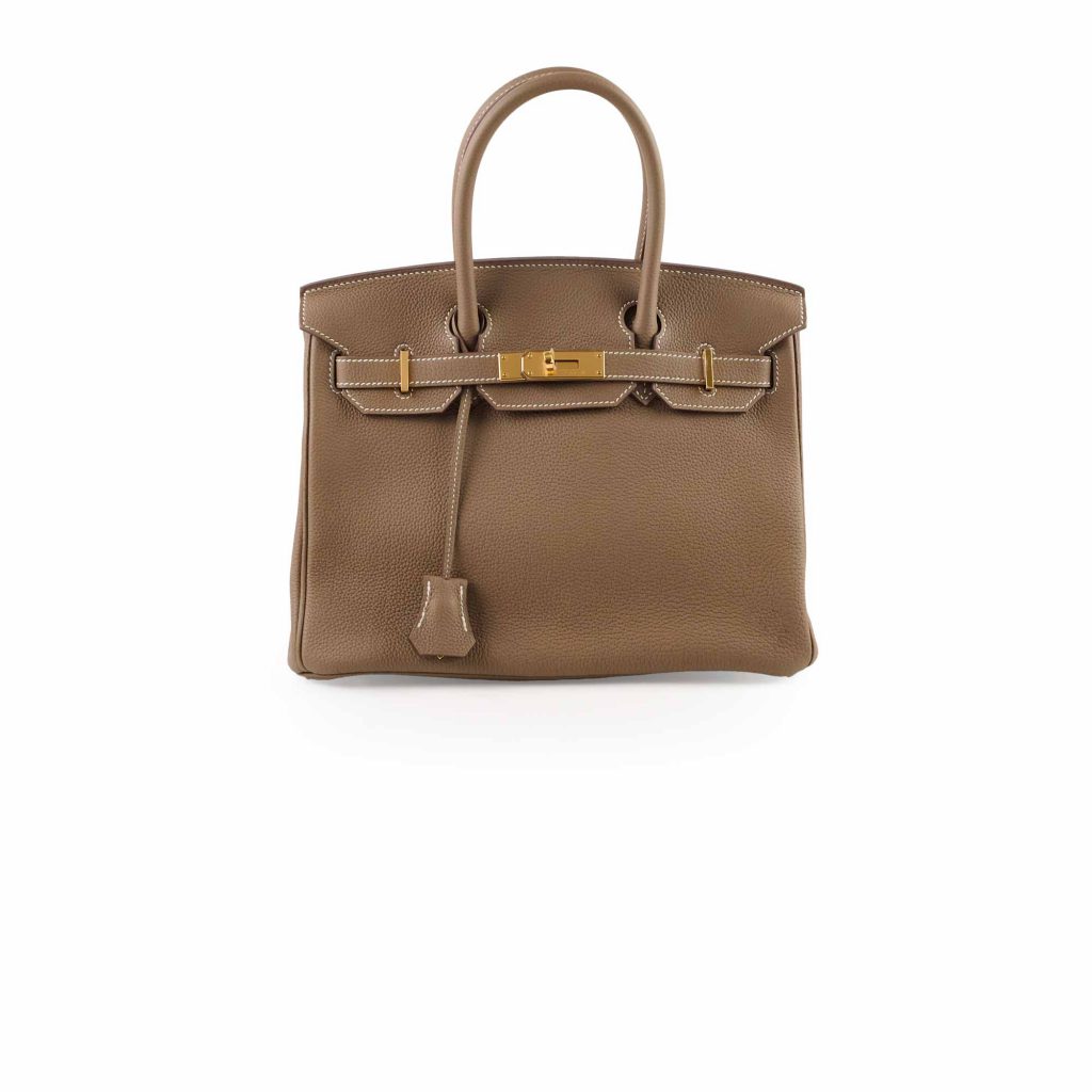 Hermes Birkin 30 Etoupe Togo GHW Y Stamp