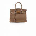 Hermes Birkin 30 Etoupe Togo GHW Y Stamp